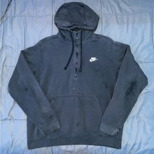 Nike Quarter Zip Fleece Hoodie